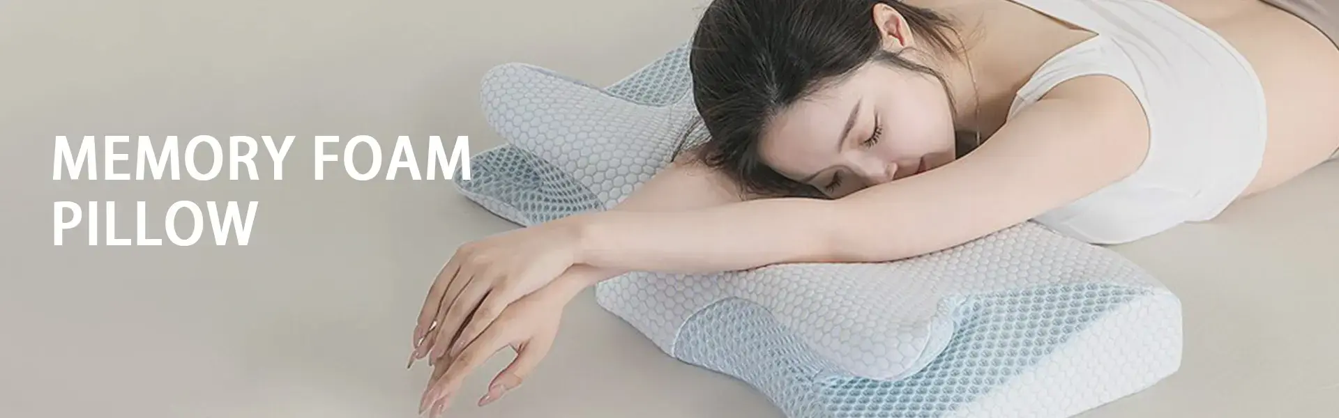 Ergonomisk hukommelsesskumpude