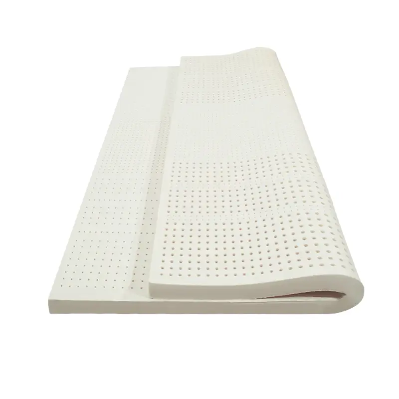 King Størrelse 7-zone flad latex madras
