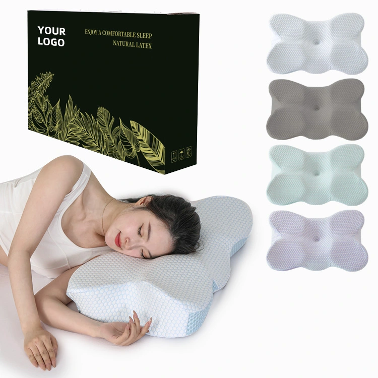 Specialformet ergonomisk hukommelsesskumpude